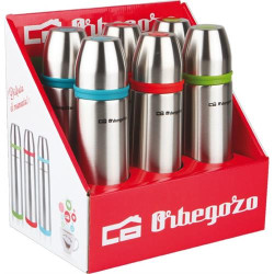 SET 6 TERMOS PARA LÍQUIDOS ORBEGOZO SETTRL5500 ( 0,5 Litros - Aço inoxidável - Tampa com botão doseador - Co... ) SET 6 TERMOS PARA LÍQUIDOS ORBEGOZO SETTRL5500 ( 0,5 Litros - Aço inoxidável - Tampa com botão doseador - Co... )