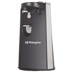 ABRE-LATAS ORBEGOZO CU6500 ( 60 W - Preto _ Silver - Ignição automática ao detetar a pre... )