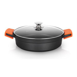 CAÇAROLA ORBEGOZO CDB1028( 28 cm - 4,2 Litros - Preto )