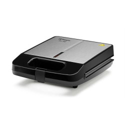 SANDUICHEIRA ORBEGOZO SW7150 ( 1400 W - Preto - Para 4 sandwiches inteiras - Placa anti ad... )
