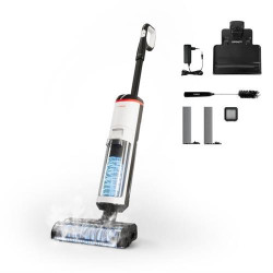 ASPIRADOR VERTICAL POLTI ROLLYSTEAM WD30C CORDLESS( 450 W - 0,8 L - 35 minutos )