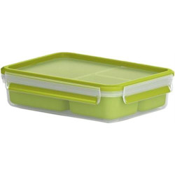 CAIXA PARA SNACK TEFAL K3100412 ( 1,2 Litros - Verde - Sistema de abertura _ fecho: Clip&Clos... )