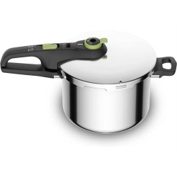 PANELA DE PRESSÃO TEFAL P2580703( 6 Litros - Interior (Inox escovado) _ Exterior (Inox polido brilhante) - Inox ) PANELA DE PRESSÃO TEFAL P2580703( 6 Litros - Interior (Inox escovado) _ Exterior (Inox polido brilhante) - Inox )