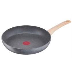 FRIGIDEIRA TEFAL G2660332( 22 cm - Mineralia+ (interior) - Cinzento (efeito pedra) ) FRIGIDEIRA TEFAL G2660332( 22 cm - Mineralia+ (interior) - Cinzento (efeito pedra) )