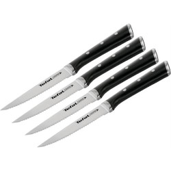 SET TEFAL 4 FACAS CARNE-11C-K232S4PT ( 11 cm - Preto - Tecnologia IceForce - Segurança no manuseam... ) SET TEFAL 4 FACAS CARNE-11C-K232S4PT ( 11 cm - Preto - Tecnologia IceForce - Segurança no manuseam... )