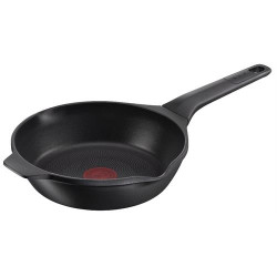 FRIGIDEIRA TEFAL E2490444( 24 cm - Revestimento antiaderente em Titanium - Preto ) FRIGIDEIRA TEFAL E2490444( 24 cm - Revestimento antiaderente em Titanium - Preto )