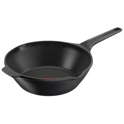 FRIGIDEIRA TEFAL E2491944( 28 cm - Revestimento antiaderente em Titanium - Preto ) FRIGIDEIRA TEFAL E2491944( 28 cm - Revestimento antiaderente em Titanium - Preto )
