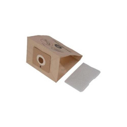 SACO P_RO1733 ROWENTA ZR003901( 6 sacos + 1 microfiltro - Saco p_aspirador ROWENTA RO1733 )
