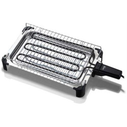 GRELHADOR HAEGER GRILLIE( 2000 W - 39,5 x 24 cm - Inox _ preto )