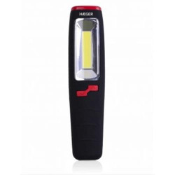 LANTERNA HAEGER COB+ 7LEDS -LONGLED ( Preto - 3 W COB + 7 LEDS - Íman para fixação - Gancho para ... )