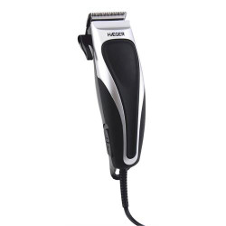 APARADOR DE CABELO HAEGER STYLER ( Corrente - Preto _ Silver - Lâminas em aço inoxidável - 4 ... )
