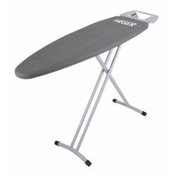 TÁBUA DE ENGOMAR HAEGER HOME ( Cinza - Plataforma com estrutura em rede metálica: 116 x 35... )