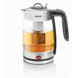 JARRO ELÉTRICO PARA CHÁ HAEGER PERFECTTEA( 2200 W - 1,8 Litros - Aço inoxidável )
