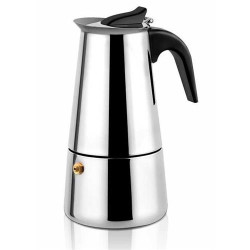 CAFETEIRA HAEGER SSMOKAPOT6 ( 6 Chávenas - Inox - Adequado para uso em todos os elementos... ) CAFETEIRA HAEGER SSMOKAPOT6 ( 6 Chávenas - Inox - Adequado para uso em todos os elementos... )