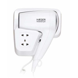 SECADOR DE CABELO HAEGER HOTELDRYER( 1200 W - 1 - 1 T )