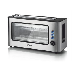 TORRADEIRA HAEGER 1 FENDA COM JANELA WINDOW( 1000 W - 6 T - 1 ) TORRADEIRA HAEGER 1 FENDA COM JANELA WINDOW( 1000 W - 6 T - 1 )