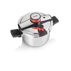 PANELA DE PRESSÃO HAEGER PC6SS.022A( 6 Litros - 22 cm - Inox )
