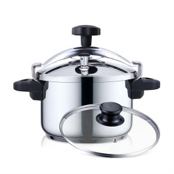 PANELA DE PRESSÃO HAEGER PC8SS.020A( 8 Litros - 24 cm - Inox )