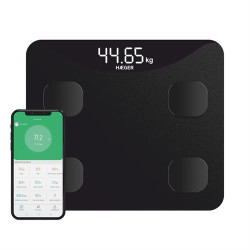 BALANÇA DE CASA DE BANHO HAEGER INTELISCALE( 180 Kg - Digital - Preto )