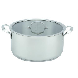 PANELA HAEGER -HAEGERINOXPOT28H( 28 cm - 8,3 Litros - Inox )