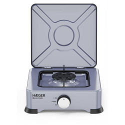 FOGÃO PORTÁTIL HAEGER MONOCOOK( 1 G - 12,5 x 32 x 32 cm (AxLxP) - Silver ) FOGÃO PORTÁTIL HAEGER MONOCOOK( 1 G - 12,5 x 32 x 32 cm (AxLxP) - Silver )