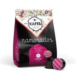 CÁPSULAS DE CAFÉ KAFFA SK NAMORADOS ( 160 Cápsulas - O lote NAMORADOS é aveludado, com creme inte... )