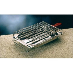 GRELHADOR EUROJAVA 400( 2000 W - Resistência - 25 x 18 cm )