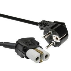 CABO EUROJAVA ELECTRICO C_ FICHA P_ FORNO( Preto - Cabo elétrico para forno - Até 3 anos, de acordo com a Legislação em vigor )