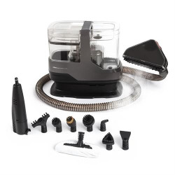 ASPIRADOR SEM SACO UFESA NALEN STEAMPRO( 1800 W - Água limpa (1100 ml) e suja (900 ml) - Preto )