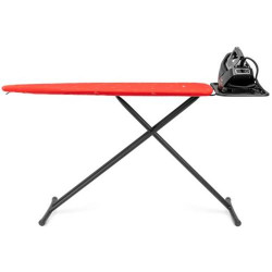 TABUA DE ENGOMAR UFESA DEEP ( Vermelho _Preto - Suporte de segurança para ferro com pont... )