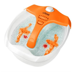 MASSAJADOR DE PÉS UFESA BH5700 ( 80 W - Branco _ Laranja - Função de bolhas - Função vibraçã... ) MASSAJADOR DE PÉS UFESA BH5700 ( 80 W - Branco _ Laranja - Função de bolhas - Função vibraçã... )