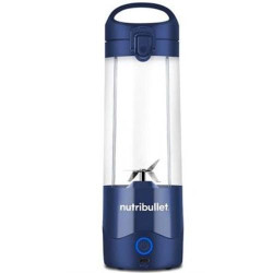 LIQUIDIFICADOR NUTRIBULLET NBP003NBL( 475 ml - Aço inoxidável - Azul Marinho )