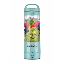 LIQUIDIFICADOR NUTRIBULLET -NBP003LBL( 475 ml - Aço inoxidável - Azul Claro ) LIQUIDIFICADOR NUTRIBULLET -NBP003LBL( 475 ml - Aço inoxidável - Azul Claro )