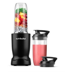 LIQUIDIFICADOR NUTRIBULLET NBT1006MB( 1000 W - Inox - Preto )