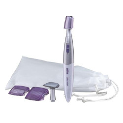 DEPILADORA BRAUN FG1100( A Pilhas - 2 cabeças de corte: normal e de precisão - Lilás ) DEPILADORA BRAUN FG1100( A Pilhas - 2 cabeças de corte: normal e de precisão - Lilás )