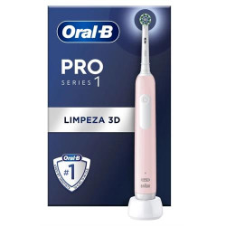 ESCOVA DE DENTES ELÉTRICA BRAUN PRO1 ROSA ( Recarregável - Rosa - Tecnologia 3D - Controlo de pressão ... )
