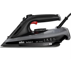 FERRO A VAPOR BRAUN SI5088BK( 2800 W - Eloxal Plus 3D (bidirecional) - 50 gr._min. ) FERRO A VAPOR BRAUN SI5088BK( 2800 W - Eloxal Plus 3D (bidirecional) - 50 gr._min. )