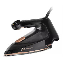 FERRO A VAPOR BRAUN FI7276BK( 2000 W - FreeGlide 3D - 60 gr._min. ) FERRO A VAPOR BRAUN FI7276BK( 2000 W - FreeGlide 3D - 60 gr._min. )