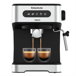 MÁQUINA DE CAFÉ EXPRESSO TAURUS TRENTO( 850 W - 20 Bares - 1,5 L )