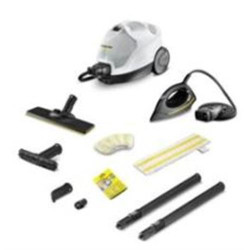 MÁQUINA DE LIMPEZA A VAPOR KARCHER SC4 EASYFIX IRON( 2000 W - 3,5 Bares - 0,5 L + 0,8 L )
