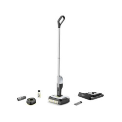 MÁQUINA DE LAVAR PAVIMENTOS KARCHER FC2-4BATTERYSET ( Cinza - Circuito de água e recolha - Pega com mobilidade to... )