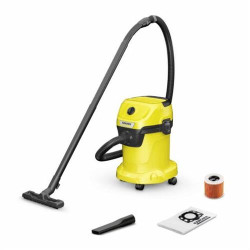 ASPIRADOR SEM SACO KARCHER WD3V( 1000 W - 17 L - Amarelo )