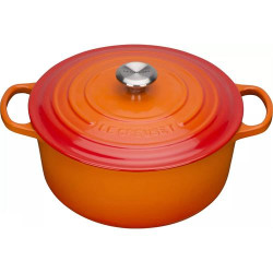 PANELA LE CREUSET FERRO FUNDIDO 24CM. VOLCANICO( 24 cm - Ferro fundido esmaltado - 4,2 Litros )