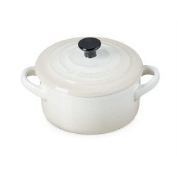 PANELA MINI LE CREUSET MERENGUE( 10 cm - Cerâmica de grés vitrificada - 0,25 Litros )