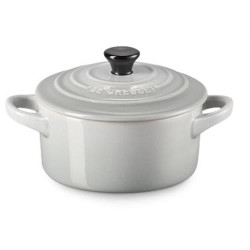 PANELA MINI LE CREUSET MISTGRY( 10 cm - Cerâmica de grés vitrificada - 0,25 Litros )