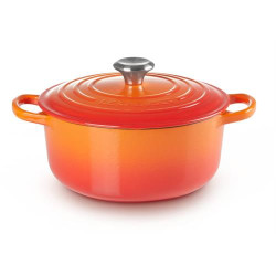 PANELA LE CREUSET FERRO FUNDIDO 22CM. VOLCANICO( 22 cm - Ferro fundido esmaltado - 3,3 Litros )