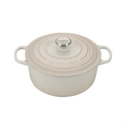 PANELA LE CREUSET FERRO FUNDIDO 26CM. MERENGUE( 26 cm - Ferro fundido esmaltado - 5,3 Litros )