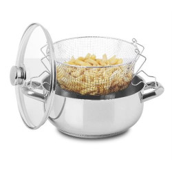 CAÇAROLA SILAMPOS 122VM9724( 24 cm - 4,2 Litros - Aço inoxidável (acabamento polido) )