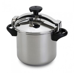 PANELA DE PRESSÃO SILAMPOS 245_8( 8 Litros - 24,5 cm - Aço inoxidável )