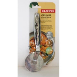 CORTADOR SILAMPOS PIZZA -412511000500( Inox - Corta pizza - Até 3 anos, de acordo com a Legislação em vigor ) CORTADOR SILAMPOS PIZZA -412511000500( Inox - Corta pizza - Até 3 anos, de acordo com a Legislação em vigor )